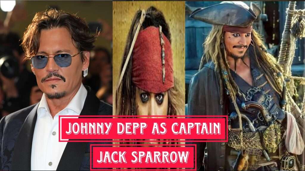 Johnny Depp's eccentric and beloved character, Captain Jack Sparrow, a cultural phenomenon."